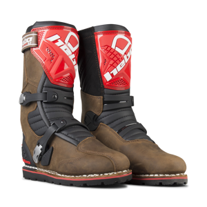 Bottes Trial Cuir Hebo Technical 2.0 - Marron -