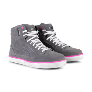 Alpinestars Baskets Moto Femme Alpinestars J-6 WP Femme Gris-Rose -