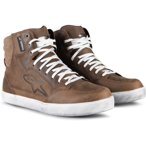 Baskets Moto Femme Alpinestars J-6 Canvas Marron - - Publicité