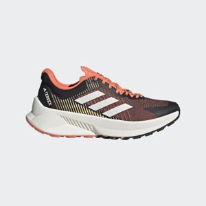 adidas Terrex Soulstride Flow - Chaussures trail femme Core Black / Crystal White / Impact Orange 39.1/3 - Publicité