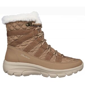 Skechers Easy Going - Moro Street - Bottes de neige femme Leather Brown 38.5 - Publicité