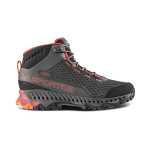 La Sportiva Stream GTX - Chaussures trail femme Carbon / Cherry Tomato 42 - Publicité