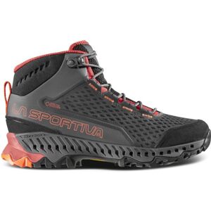 La Sportiva Stream GTX - Chaussures trail femme Carbon / Cherry Tomato 42 - Publicité