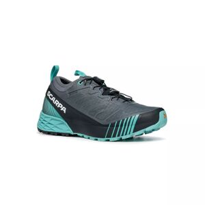 Scarpa Ribelle Run GTX Wmn - Chaussures trail femme Anthracite / Blue 39.5 - Publicité