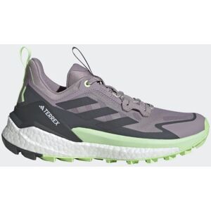 adidas Terrex Free Hiker 2 Low - Chaussures randonnée femme Preloved Fig / FTW White / Green Spark 39.1/3 - Publicité