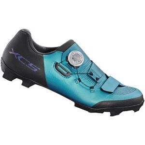 Shimano XC502 - Chaussures VTT femme Vert Marin 38 - Publicité