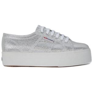 Sneakers Superga Lame Wedge Grey Blanc pour Femmes 37 - Publicité