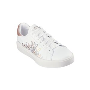 Skechers Baskets EDEN LX imprimées et brodées coeurs - Skechers Blanc 38