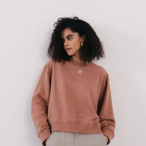 Adidas Originals Sweat Crew Essential Trefoil caramel s femme