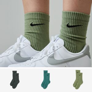 Nike Chaussettes X3 Crew Solid Color gris 35/38 femme