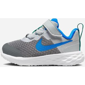 Chaussures Nike Revolution 6 Gris & Bleu Enfant - DD1094-008 Gris & Bleu 4C unisex - Publicité