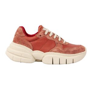 ART unisex. 1163411BR003_043 Baskets en cuir 1634 Athens rouge (40), Plat, 1 à 3 cm, Lacets, Casuel - Publicité