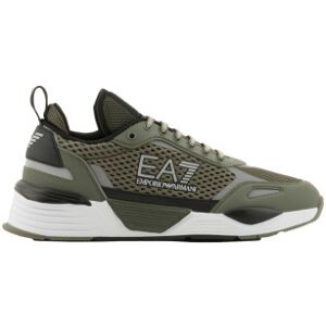 EA7 unisex. X8X159_XK379 Baskets en maille Ace Runner vertes (41 1/3), Plat, Lacets, Casuel - Publicité