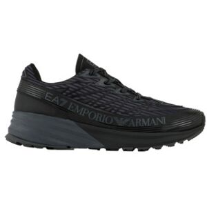 EA7 unisex. X8X129_XK307 Chaussures de trail Crusher Distance noires (43 1/3), Plat, Lacets, Casuel - Publicité