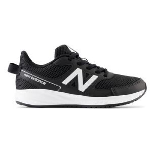 New Balance pour femme/filles. YK570V3 Chaussures 570v3 noires (28 W), Plat, Lacets, Casuel, Sport, Running, Multisport, mode enfantine - Publicité