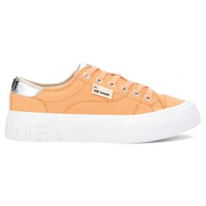 NO NAME pour femme. QNBCOD0 Baskets en toile orange Reset (39), Tissu, Plat, Lacets, Casuel - Publicité