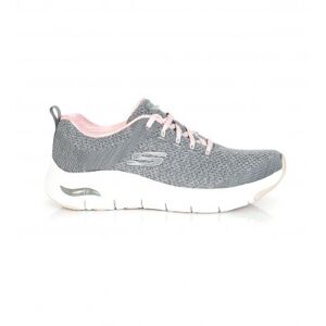 Skechers pour femme. 149058 Chaussures Arch Fit Infinite Adventure gris, rose (36), Plat, Lacets, Casuel, Sport, Multisport - Publicité