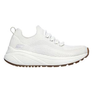 Skechers pour femme. 117027 Trainers Bobs Sport Sparrow 2.0 - Allegiance Crew white (38), Blanc, Plat, 1 à 3 cm, Lacets, Casuel, Multisport - Publicité