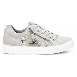 Xti pour femme. 04385401-HIELO Baskets 043854 gris (36), Tissu, Plat, Lacets, Casuel - Publicité