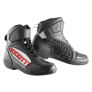 Bogotto GPX Chaussures de moto Noir Blanc Rouge taille : 44 - Publicité