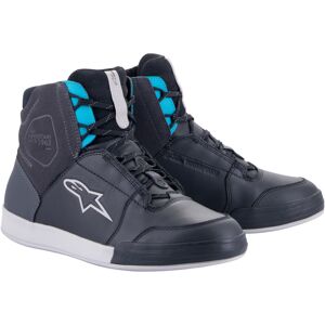 Alpinestars Stella Chrome Drystar Chaussures de moto imperméables pour dames Noir Bleu taille : 40 - Publicité