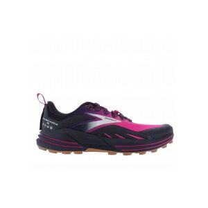 BROOKS Cascadia 16 femme - Taille : 42 - Couleur : 425 - PEACOAT/PINK/B - Publicité