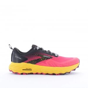 BROOKS Cascadia 17 femme - Taille : 38 - Couleur : 609 - DIVA PINK/BLAC - Publicité