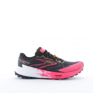 BROOKS Catamount 3 femme - Taille : 37.5 - Couleur : 07 - BLACK/DIVA PINK - Publicité