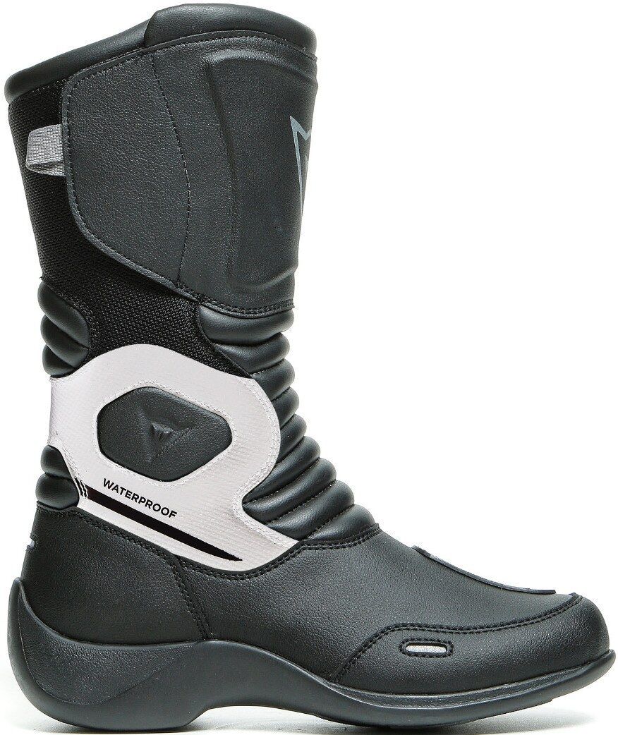 Dainese Aurora Lady D-WP bottes de moto imperméables pour dames Noir Blanc taille : 36