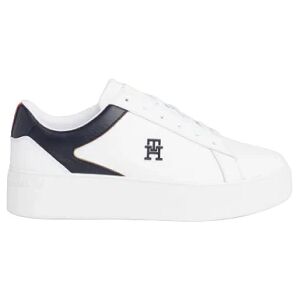 Tommy Hilfiger Scarpe Donna Art Fw0fw07910 BRIGHTWHITE/CHERRYTOMATO