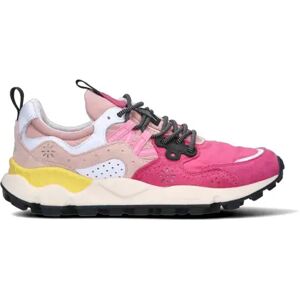 FLOWER MOUNTAIN Sneaker donna rosa in suede FUXIA 40