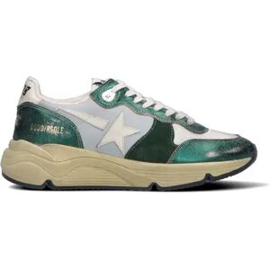 GOLDEN GOOSE RUNNING SOLE Sneaker donna verde VERDE 40