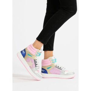 Shop Art BASKET HAILEY Sneakers alte donna glitter Sneakers Alte donna Multicolore taglia 37