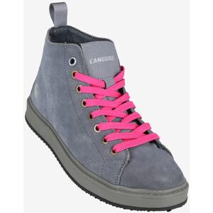 Canguro Polacchini in pelle scamosciata da donna Sneakers Alte donna Blu taglia 39