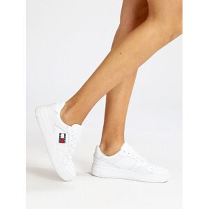 Tommy Hilfiger Retro Basket WMN Sneakers in pelle donna Sneakers Basse donna Bianco taglia 36