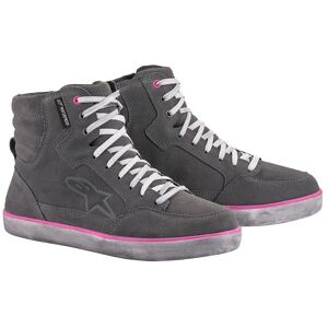 Scarpa Moto Donna Alpinestars J-6 WATERPROOF Fucsia Grigio C taglia 11