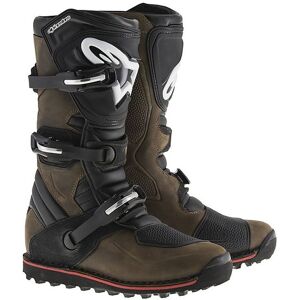 Stivali Moto Cross Alpinestars TECH T Brown Oiled taglia 5