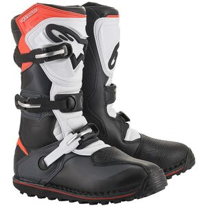 Stivali Moto Cross Enduro Alpinestars TECH T Nero Grigio Ros taglia 13