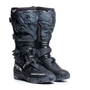 Stivali Moto Cross Enduro TCX COMP EVO 2 MICHELIN Nero Camo taglia 43