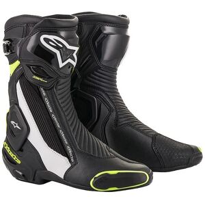 Stivali Moto Racing Alpinestars SMX PLUS v2 Nero Bianco taglia 43