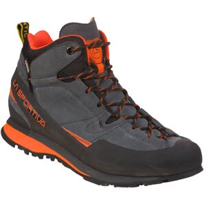 La Sportiva Boulder X Mid GORE-TEX M - scarpe da avvicinamento - uomo Grey/Orange 44