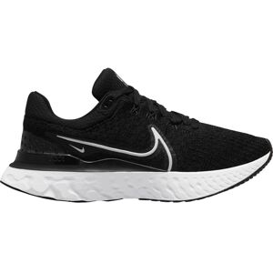 Nike React Infinity Run Flyknit 3 W - scarpe running neutre - donna Black/White 7 US