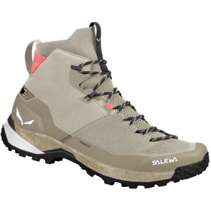 Salewa Puez Knit Mid Ptx W - scarpe trekking - donna Brown 6,5 UK