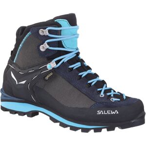 Salewa Ws Crow GTX - scarponi alta quota alpinismo - donna Black/Dark Blue/Light Blue 6 UK