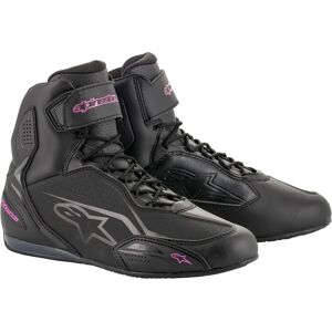 ALPINESTARS - Stivali Stella Faster-3 Lady Nero / Fuchsia Nero,Rosa 5 (EU 36)