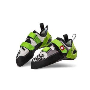 OCUN Scarpette arrampicata jett qc, scarpetta arrampicata vie lunghe 38 verde e grigio