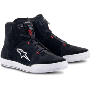 Alpinestars Scarpe Moto  Chrome Nero-Grigio-Rosso