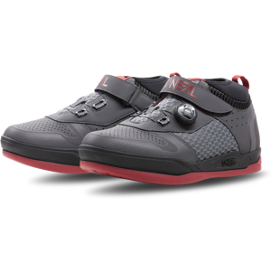 O'Neal Scarpe MTB  Session SPD Grigio-Rosso