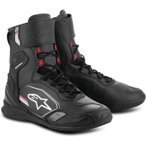 Alpinestars Scarpe Moto  Superfaster Nero-Grigio-Rosso