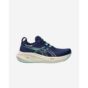 asics gel nimbus 26 blue expanse aurora verde - scarpe running donna eur 39 / us 7,5 uomo